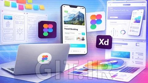 آموزش UI UX Design Figma نسخه 2026: کامل‌ترین طراح وب و موبایل