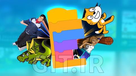دوره کامل ایجاد بازی ویدیویی با Scratch 3.0 دوره کامل ایجاد بازی ویدیویی با Scratch 3.0