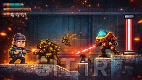 دوره Unreal Engine 5: ساخت یک بازی شوتر دوبعدی Side Scroller