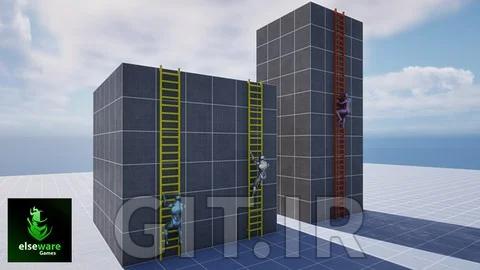 دوره Unreal Engine 5: ایجاد سیستم نردبان از ابتدا