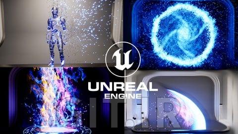 آموزش Unreal Engine 5: دوره جامع Niagara VFX