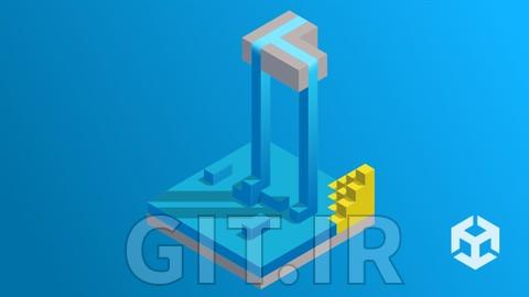 ساخت شبیه‌سازی سه‌بعدی وکسل شن در حال ریزش با Unity و #C