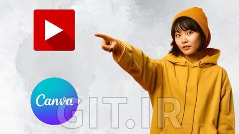 بازاریابی یوتیوب - ساخت Thumbnailهای وایرال یوتیوب در کانوا