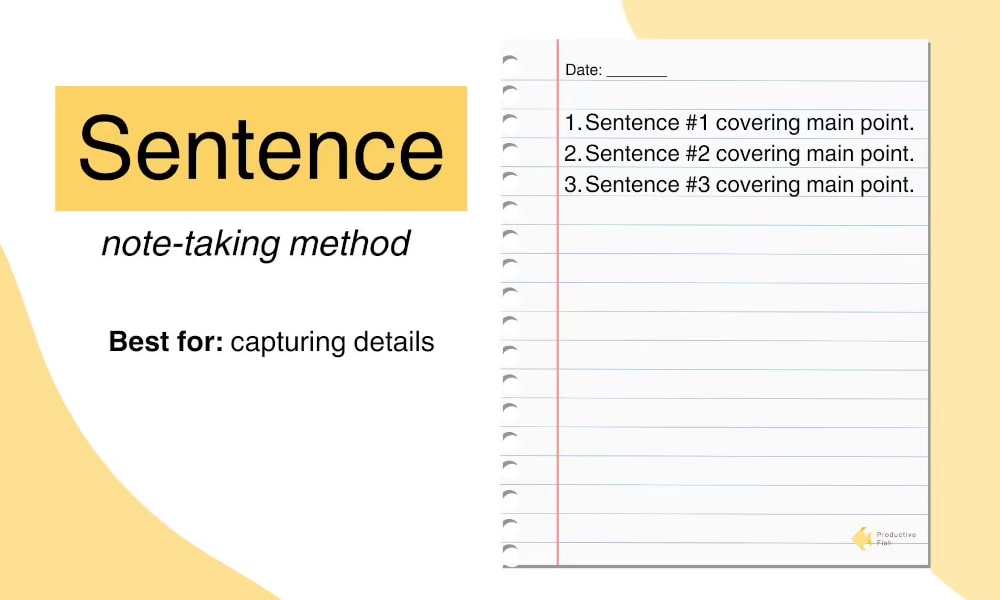 روش یادداشت برداری جمله ای
