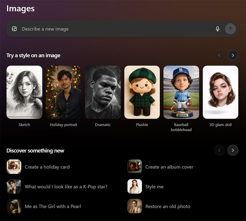 استایل های عکس چت جی پی تی
