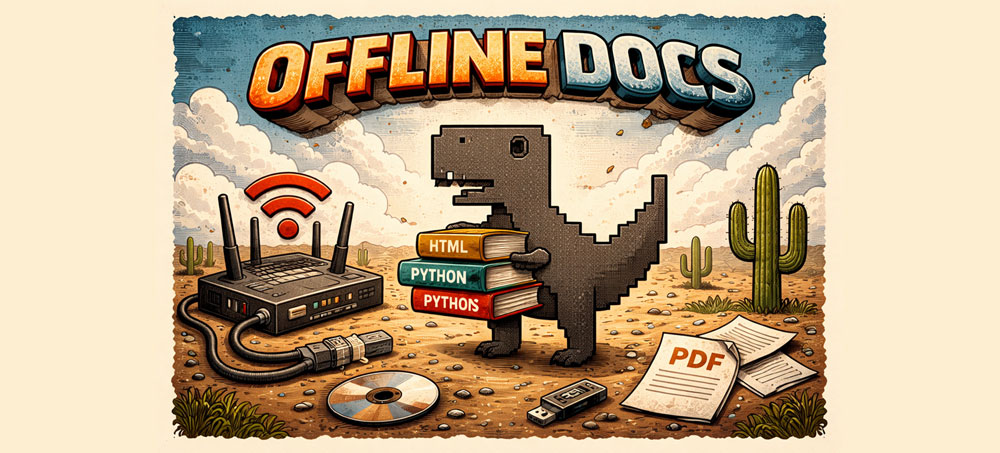 داکیومنت‌های آفلاین کتابخانه‌ها و فریمورک‌ها
