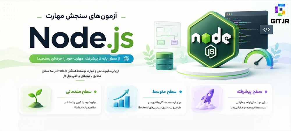 آزمون های سنجش مهارت نود جی اس (Node.js)