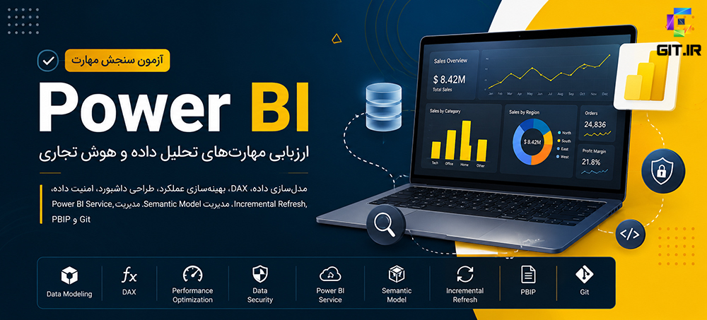 آزمون سنجش مهارت پاور بی آی