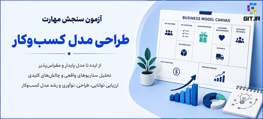 آزمون سنجش مهارت طراحی مدل کسب‌وکار