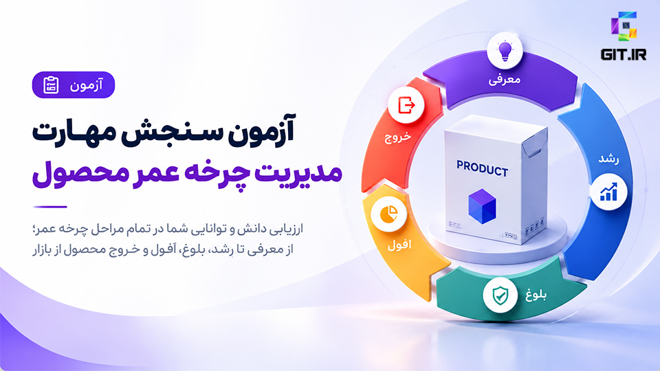 آزمون سنجش مهارت مدیریت چرخه عمر محصول